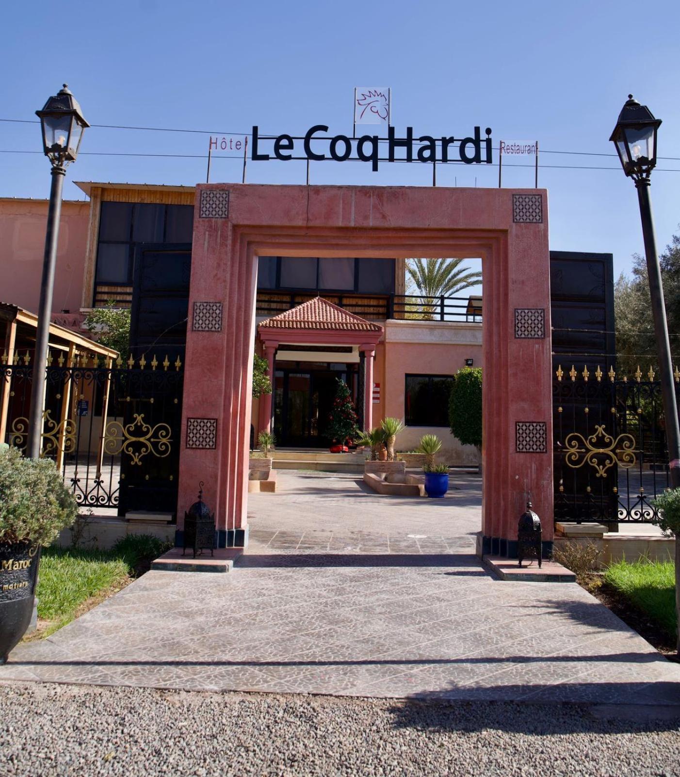 Hotel Le Coq Hardi Ait Ourir ภายนอก รูปภาพ